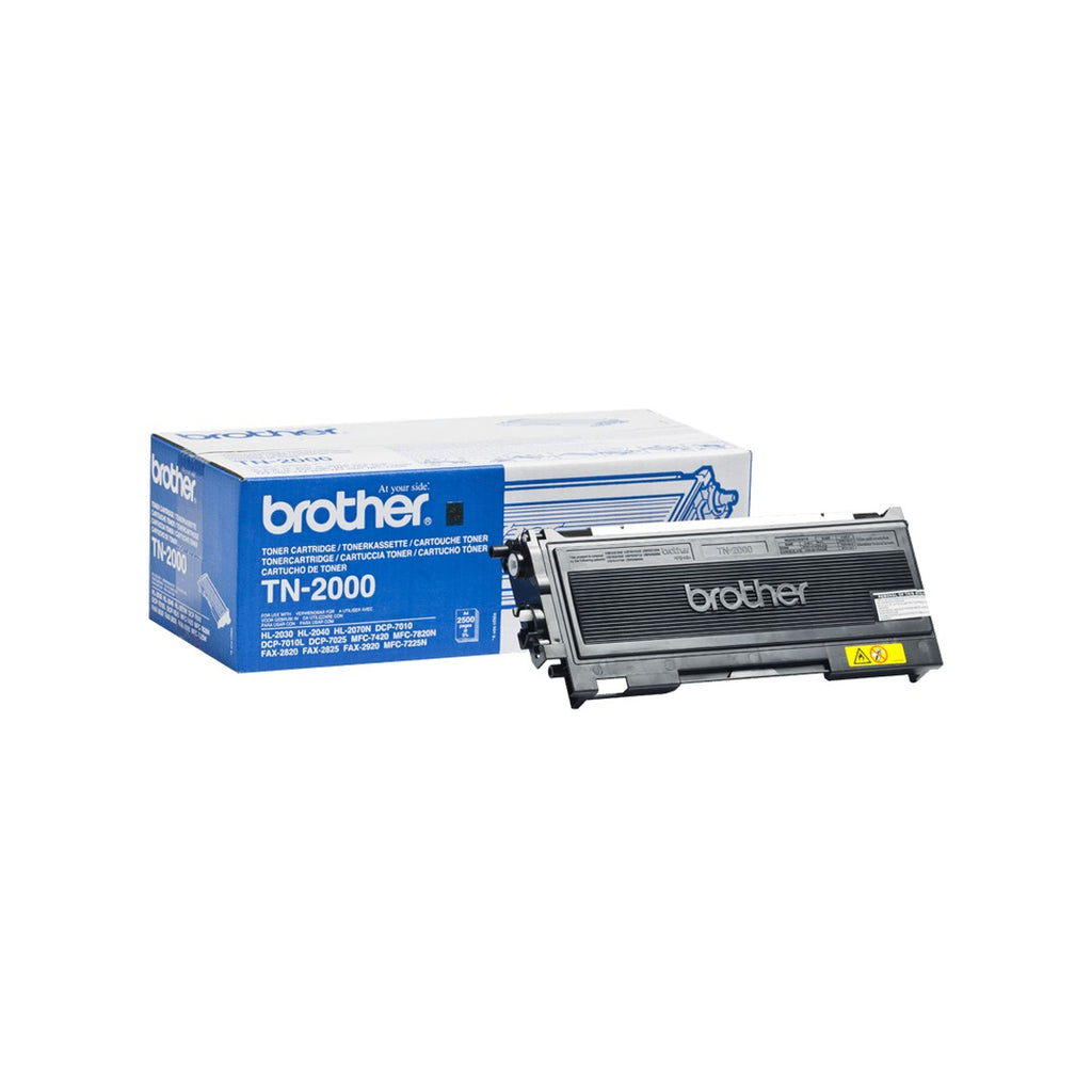 Brother TN-2000 Original Toner Schwarz – Originalverpackung