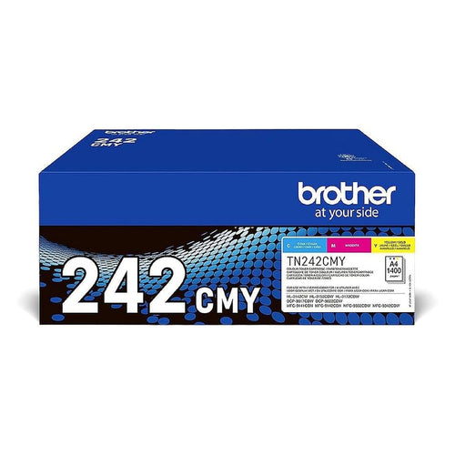 Brother TN-242CMY Original Toner Multipack Cyan/Magenta/Gelb (3er-Pack) – Originalverpackung