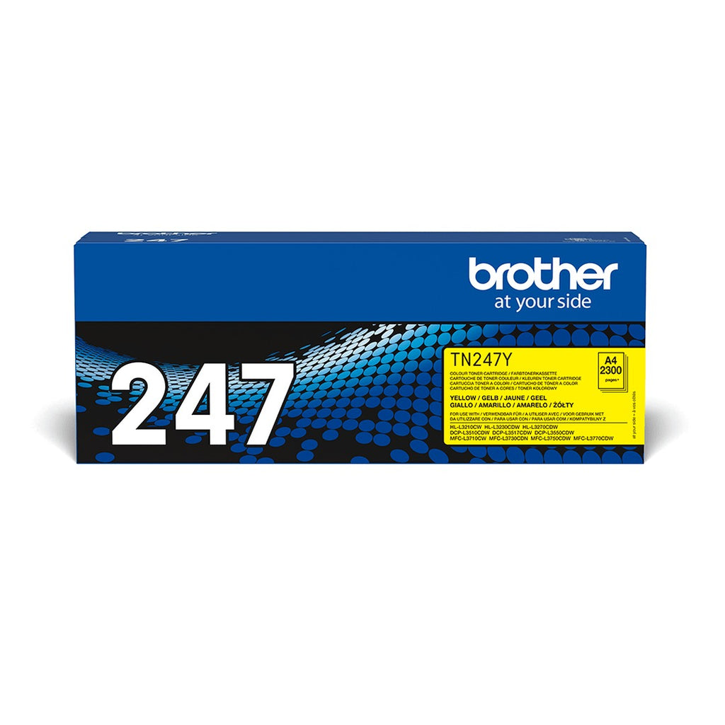 Brother TN-247Y Original Toner Gelb – Originalverpackung