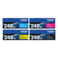 Brother TN-248XL Original Toner Set Schwarz/Cyan/Magenta/Gelb (4er-Set) – Originalverpackung