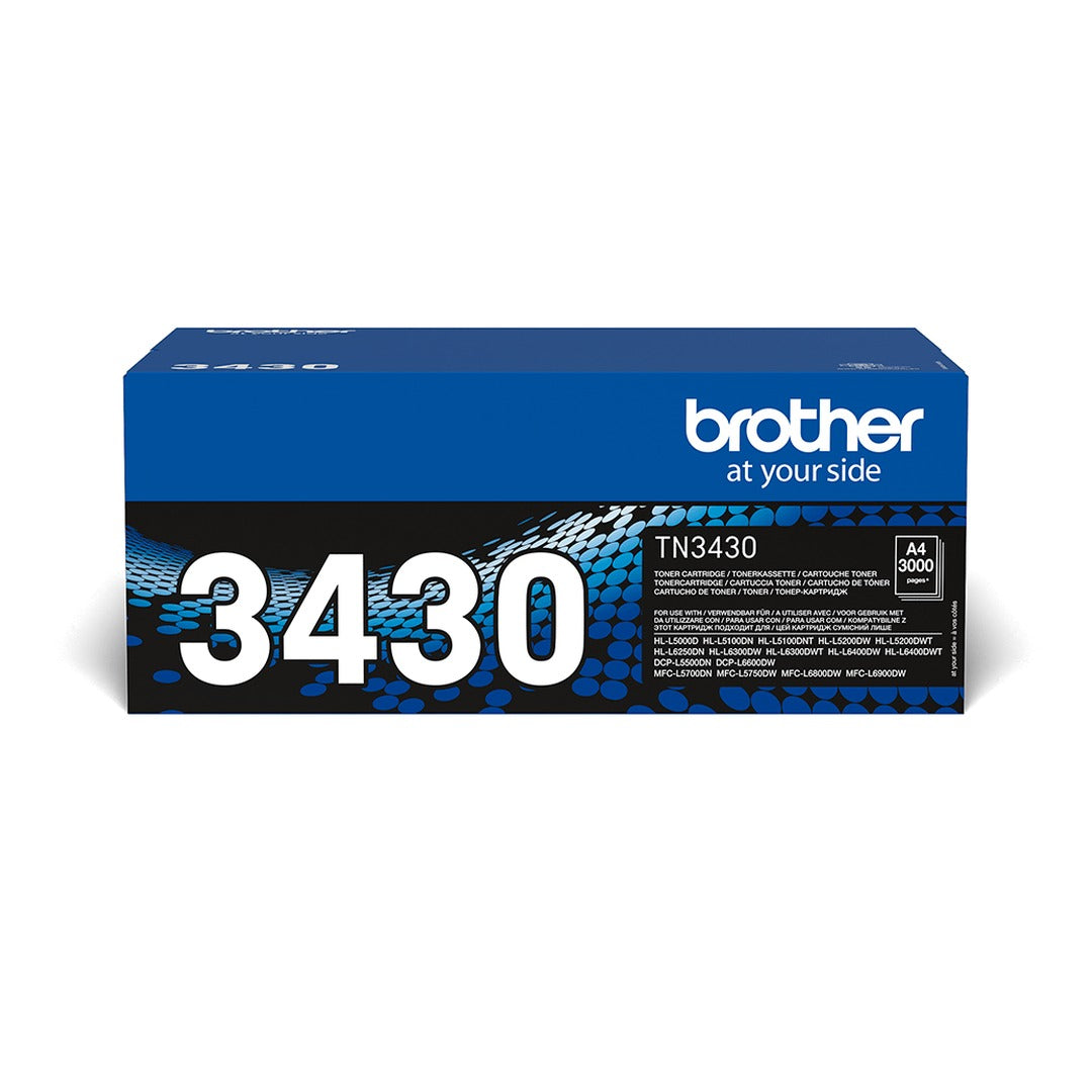 Brother TN-3430 Original Toner Schwarz – Originalverpackung