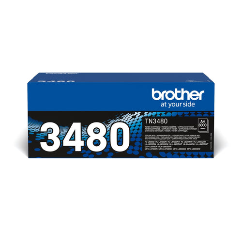 Brother TN-3480 Original Toner Schwarz – Originalverpackung