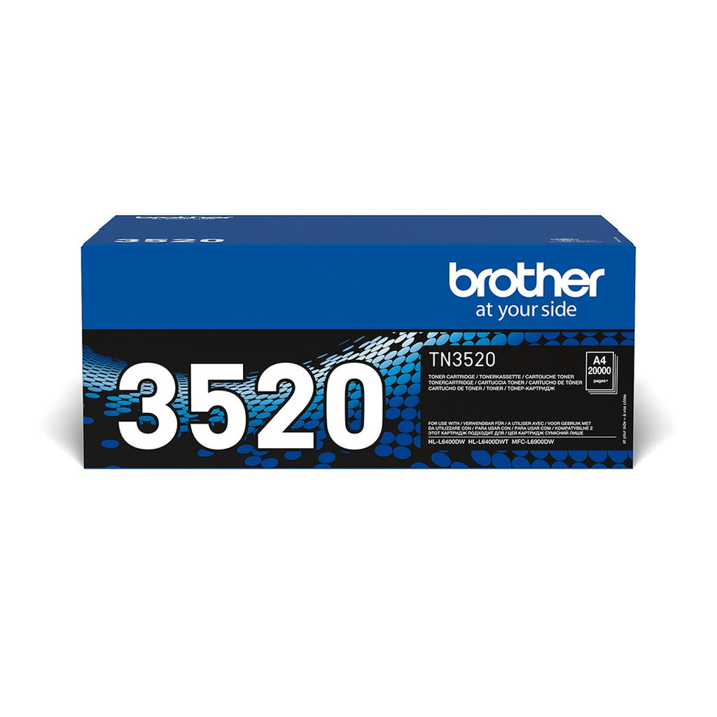 Brother TN-3520 Original Toner Schwarz – Originalverpackung