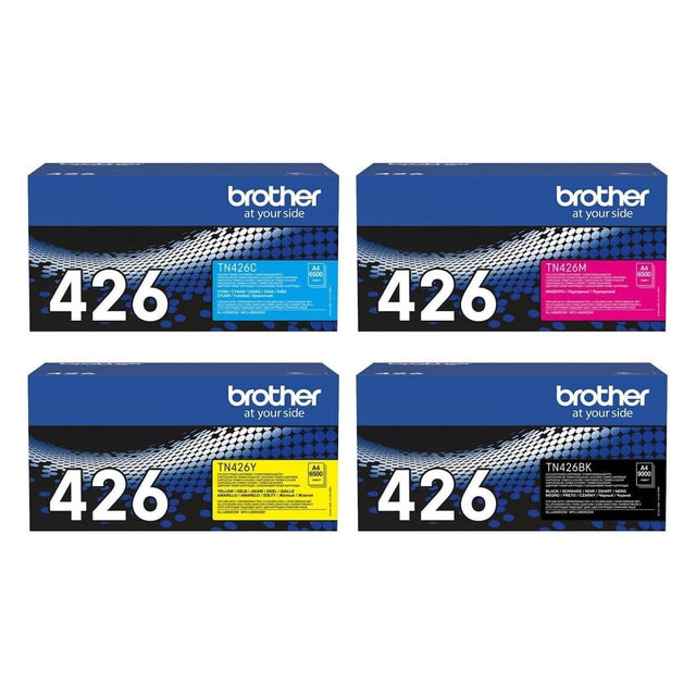 Brother TN-426 Original Toner Set Schwarz/Cyan/Magenta/Gelb (4er-Set)