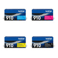 Brother TN-910 Original Toner Set Schwarz/Cyan/Magenta/Gelb (4er-Set) – Originalverpackung