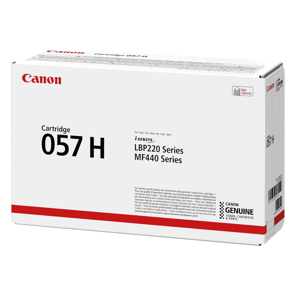 Canon 057H Original Toner Schwarz (High Capacity) – Originalverpackung