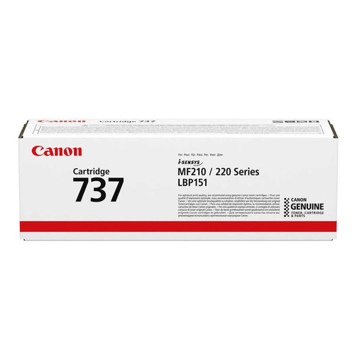 Canon 737 Original Toner Schwarz – Originalverpackung