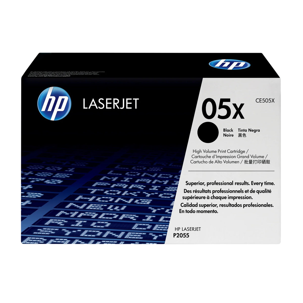 HP 05X (CE505X) Original Toner Schwarz – Originalverpackung