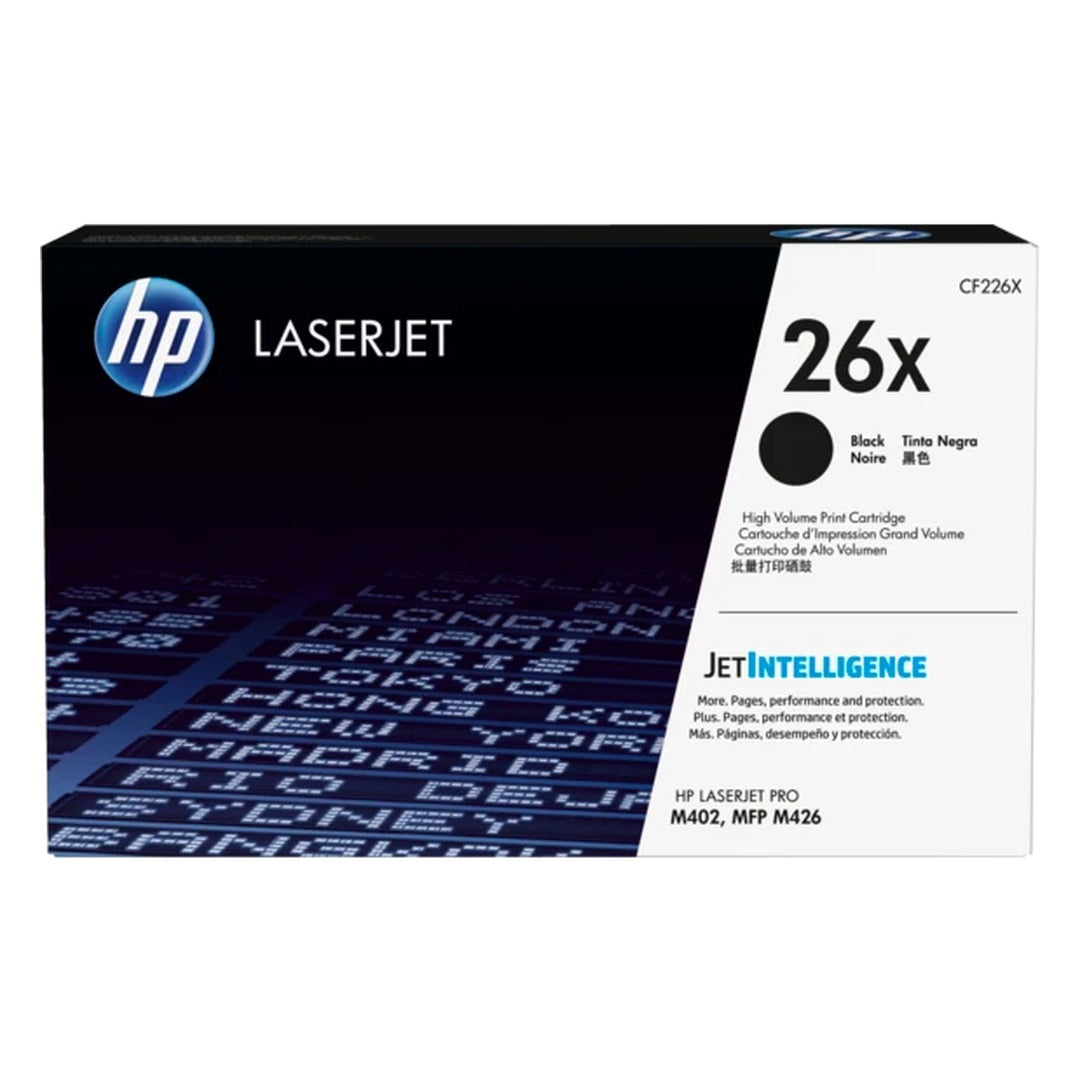 HP 26X (CF226X) Original Toner Schwarz – Originalverpackung