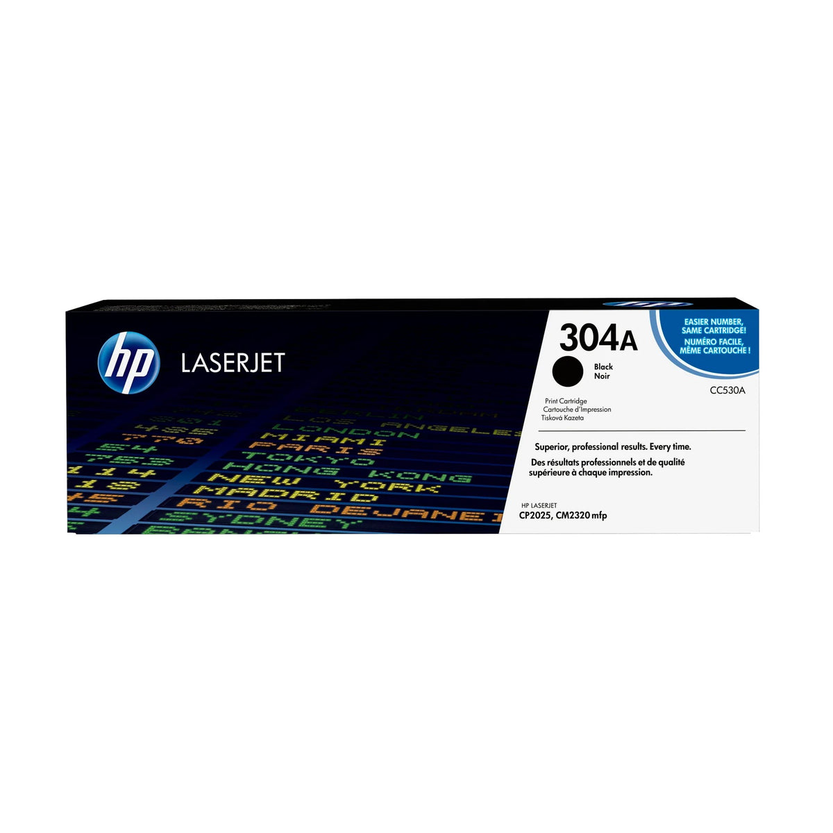 HP 304A (CC530A) Original Toner Schwarz – Originalverpackung