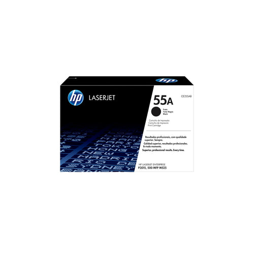 HP 55A (CE255A) Original Toner Schwarz – Originalverpackung