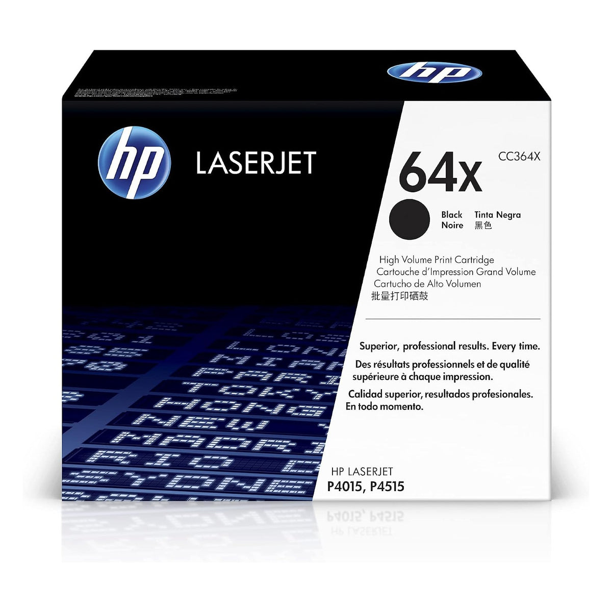 HP 64X (CC364X) Original Toner Schwarz – Originalverpackung