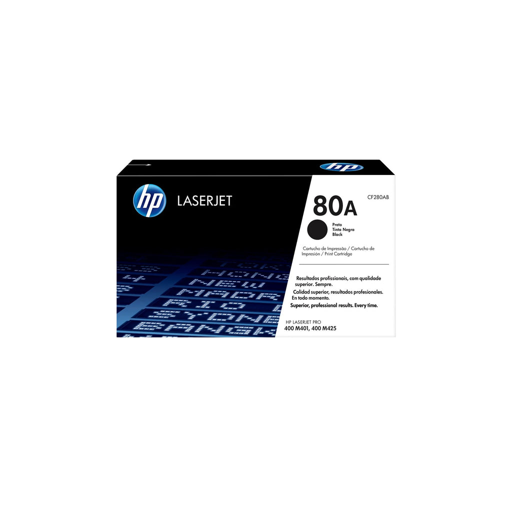 HP 80A (CF280A) Original Toner Schwarz – Originalverpackung