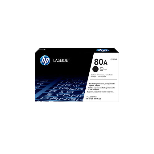 HP 80A (CF280A) Original Toner Schwarz – Originalverpackung