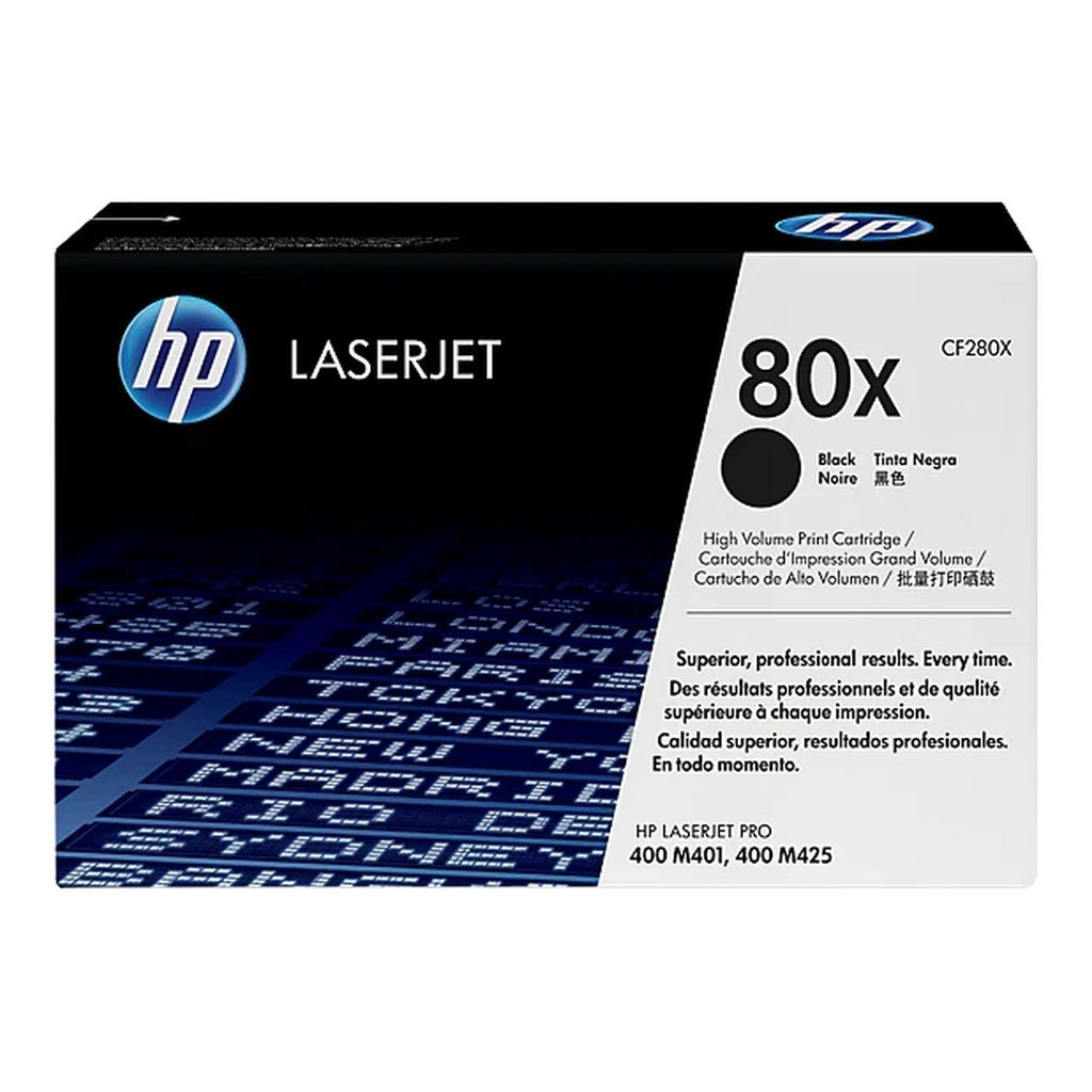 HP 80X (CF280X) Original Toner Schwarz – Originalverpackung