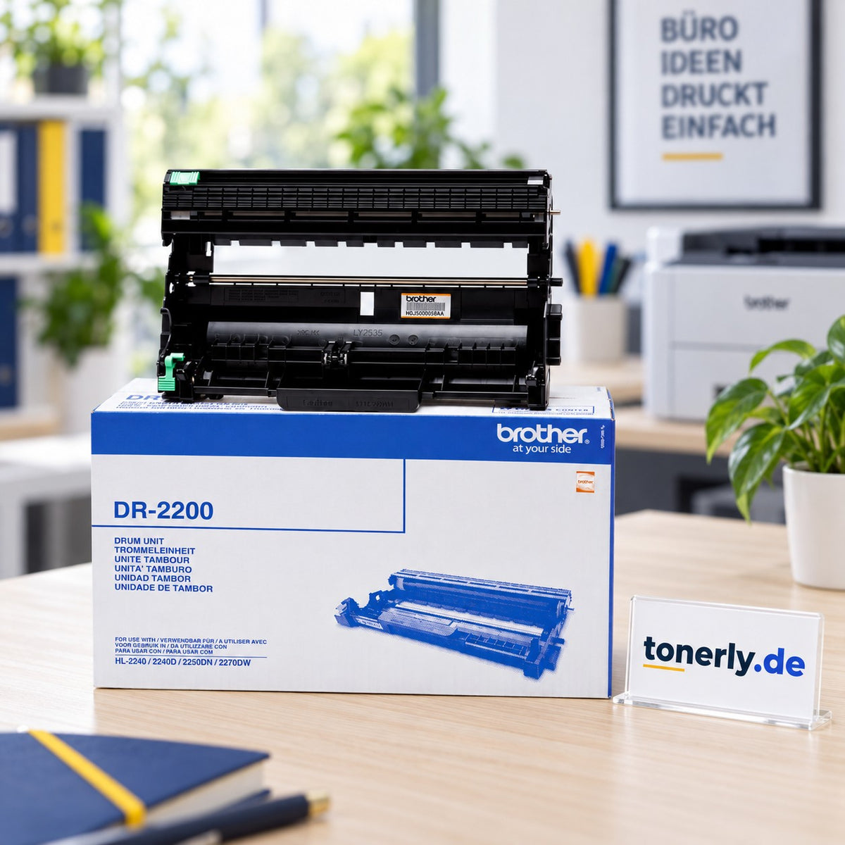 Brother DR-2200 Original Trommeleinheit – Bürofoto mit tonerly.de