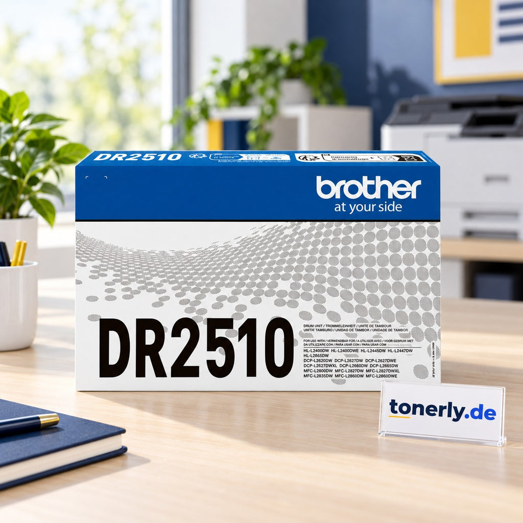 Brother DR-2510 Original Trommeleinheit – Bürofoto mit tonerly.de