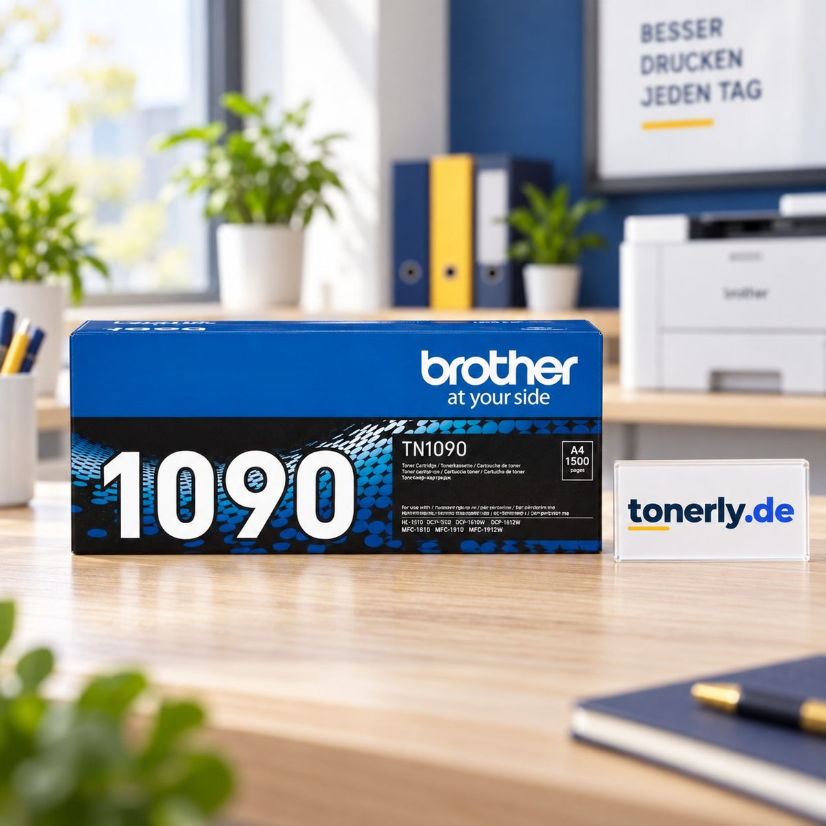 Brother TN-1090 Original Toner Schwarz – Bürofoto mit tonerly.de