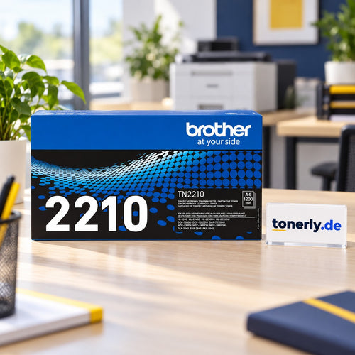 Brother TN-2210 Original Toner Schwarz – Bürofoto mit tonerly.de