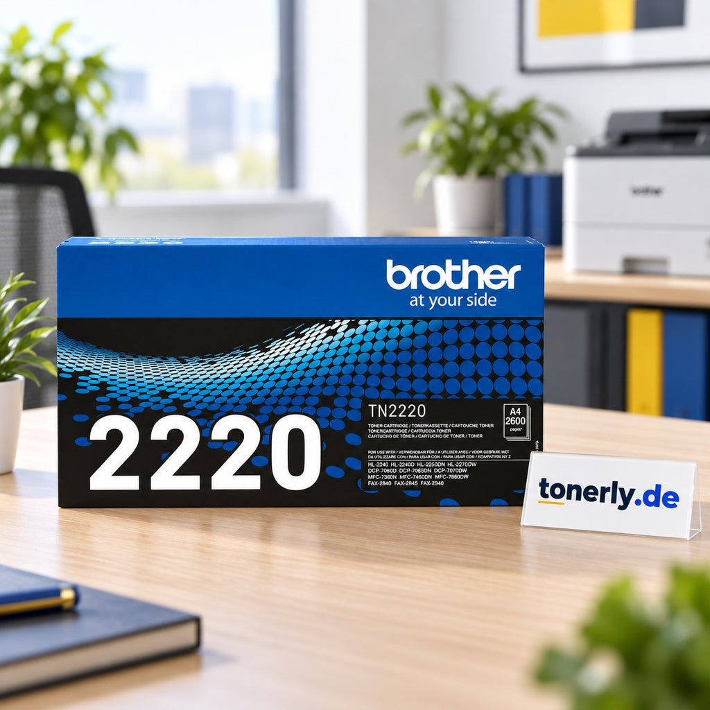 Brother TN-2220 Original Toner Schwarz – Bürofoto mit tonerly.de