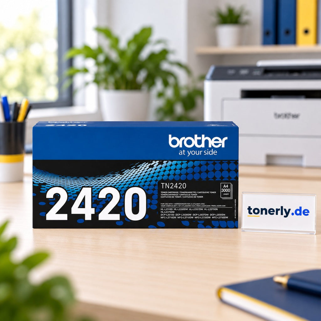 Brother TN-2420 Original Toner Schwarz – Bürofoto mit tonerly.de