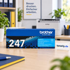Brother TN-247C Original Toner Cyan – Bürofoto mit tonerly.de
