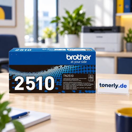 Brother TN-2510 Original Toner Schwarz – Bürofoto mit tonerly.de