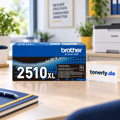 Brother TN-2510XL Original Toner Schwarz – Bürofoto mit tonerly.de