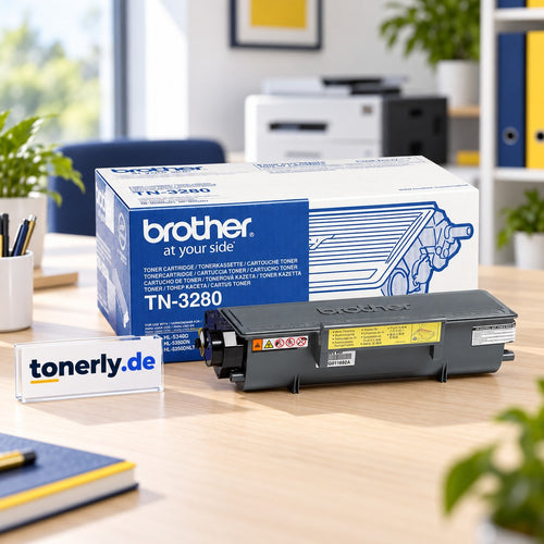 Brother TN-3280 Original Toner Schwarz – Bürofoto mit tonerly.de