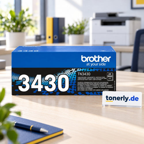 Brother TN-3430 Original Toner Schwarz – Bürofoto mit tonerly.de