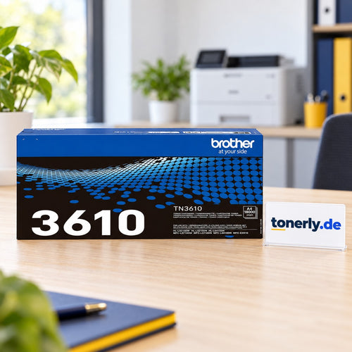 Brother TN-3610 Original Toner Schwarz – Bürofoto mit tonerly.de