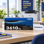 Brother TN-3610XL Original Toner Schwarz – Bürofoto mit tonerly.de