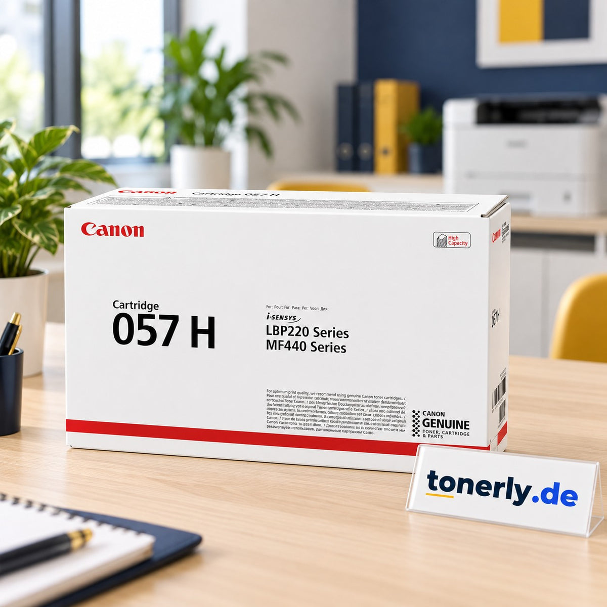 Canon 057H Original Toner Schwarz (High Capacity) – Bürofoto mit tonerly.de