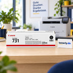 Canon 731 Original Toner Schwarz – Bürofoto mit tonerly.de