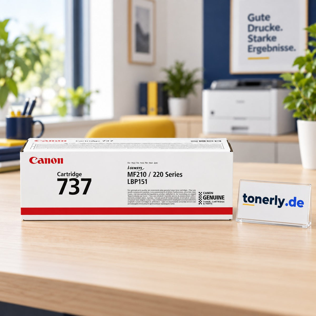 Canon 737 Original Toner Schwarz – Bürofoto mit tonerly.de