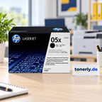 HP 05X (CE505X) Original Toner Schwarz – Bürofoto mit tonerly.de