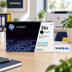 HP 26X (CF226X) Original Toner Schwarz – Bürofoto mit tonerly.de