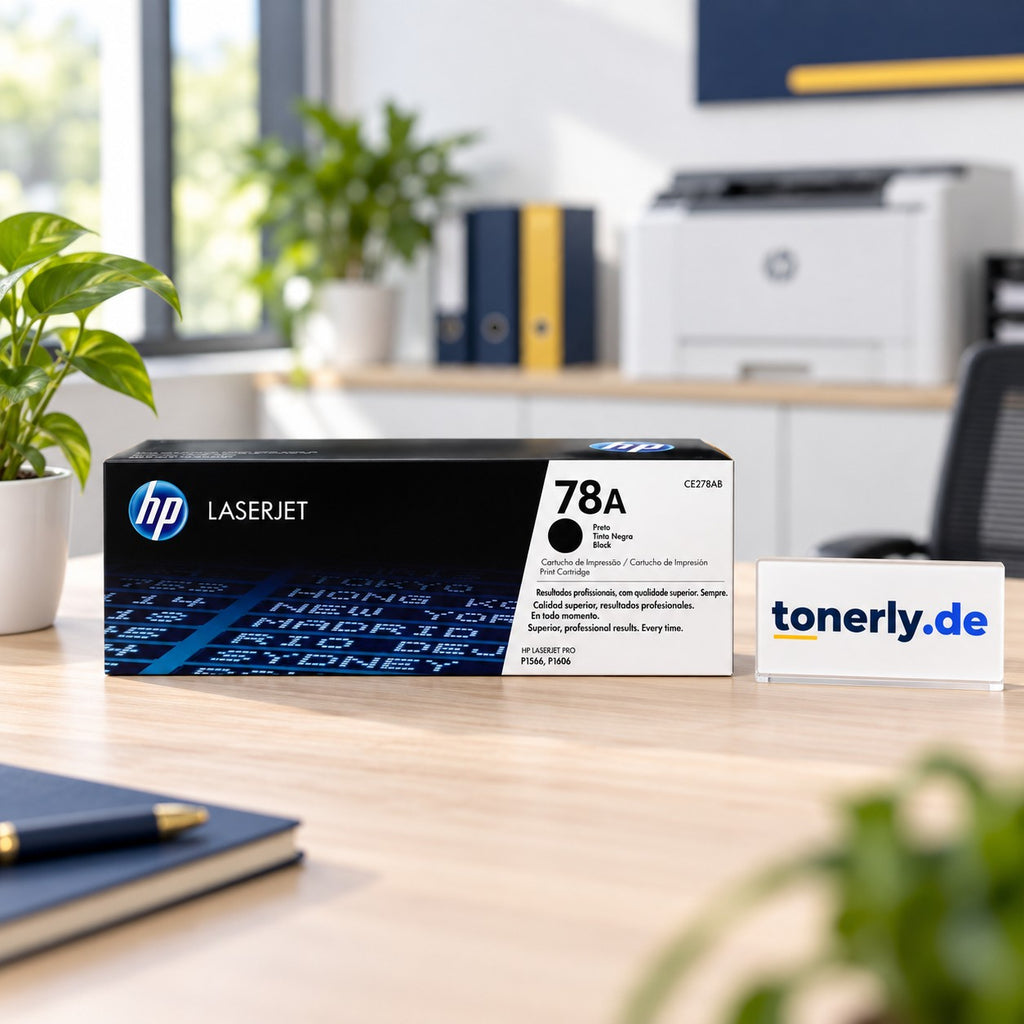 HP 78A (CE278A) Original Toner Schwarz – Bürofoto mit tonerly.de