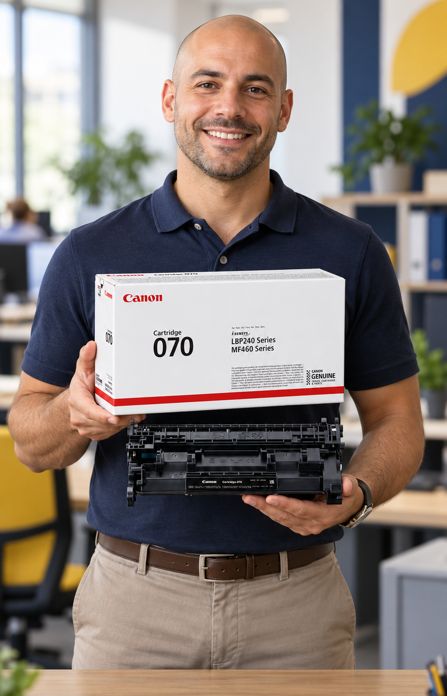 Canon 070 Original Toner Schwarz