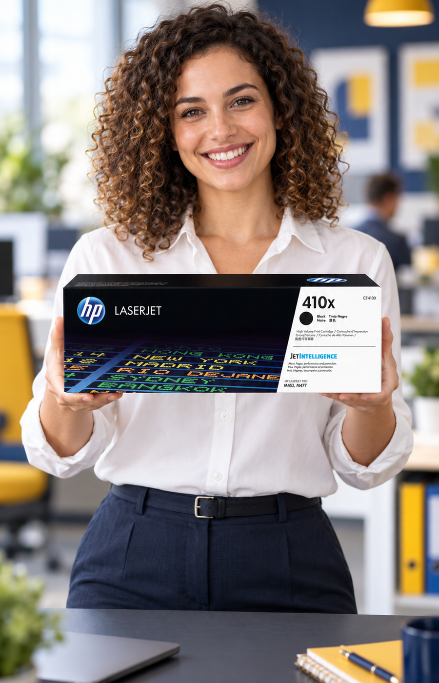HP 410X (CF410X) Original Toner Schwarz