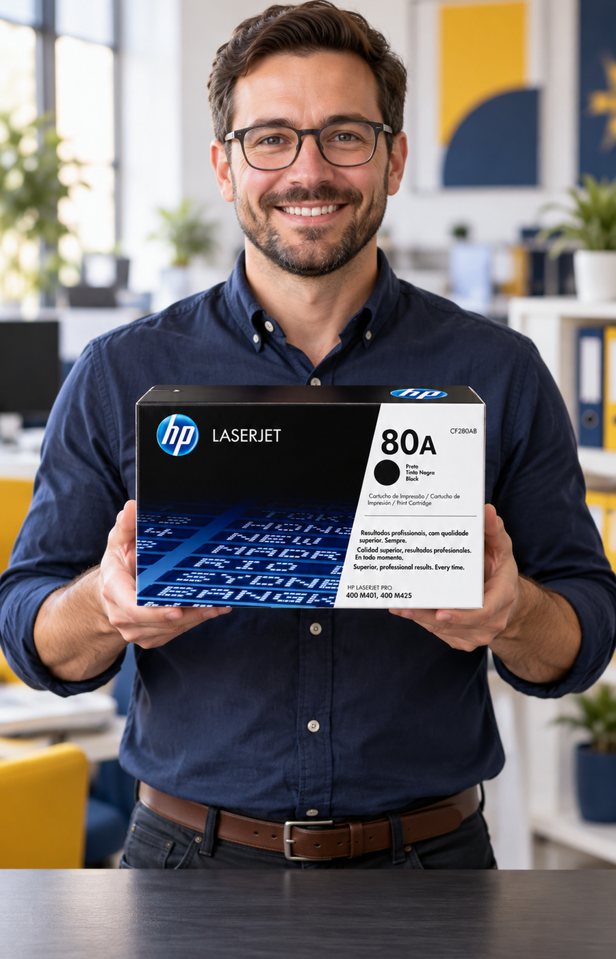 HP 80A (CF280A) Original Toner Schwarz